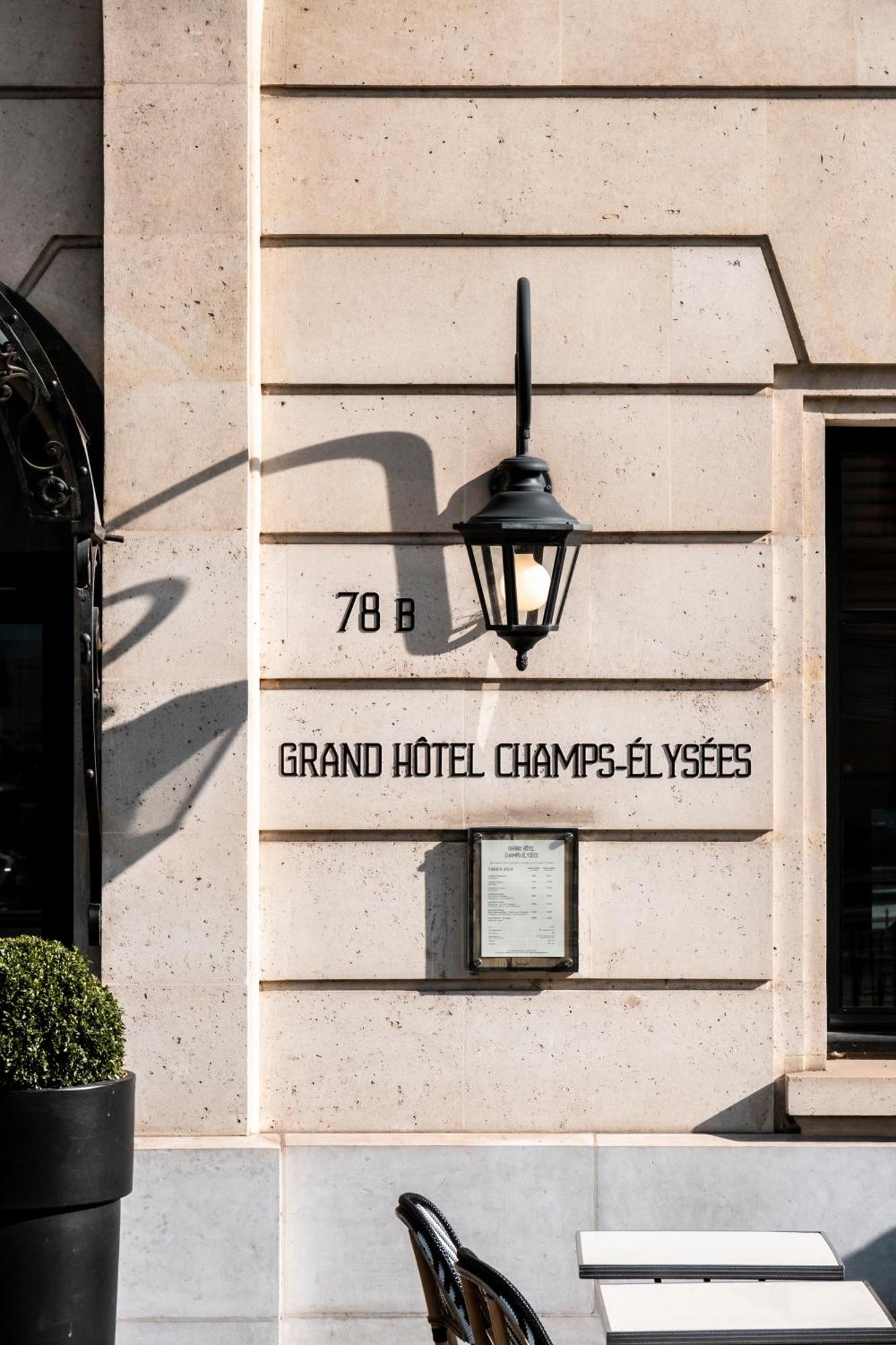 Grand Hotel Champs-Elysees Paryż Zewnętrze zdjęcie